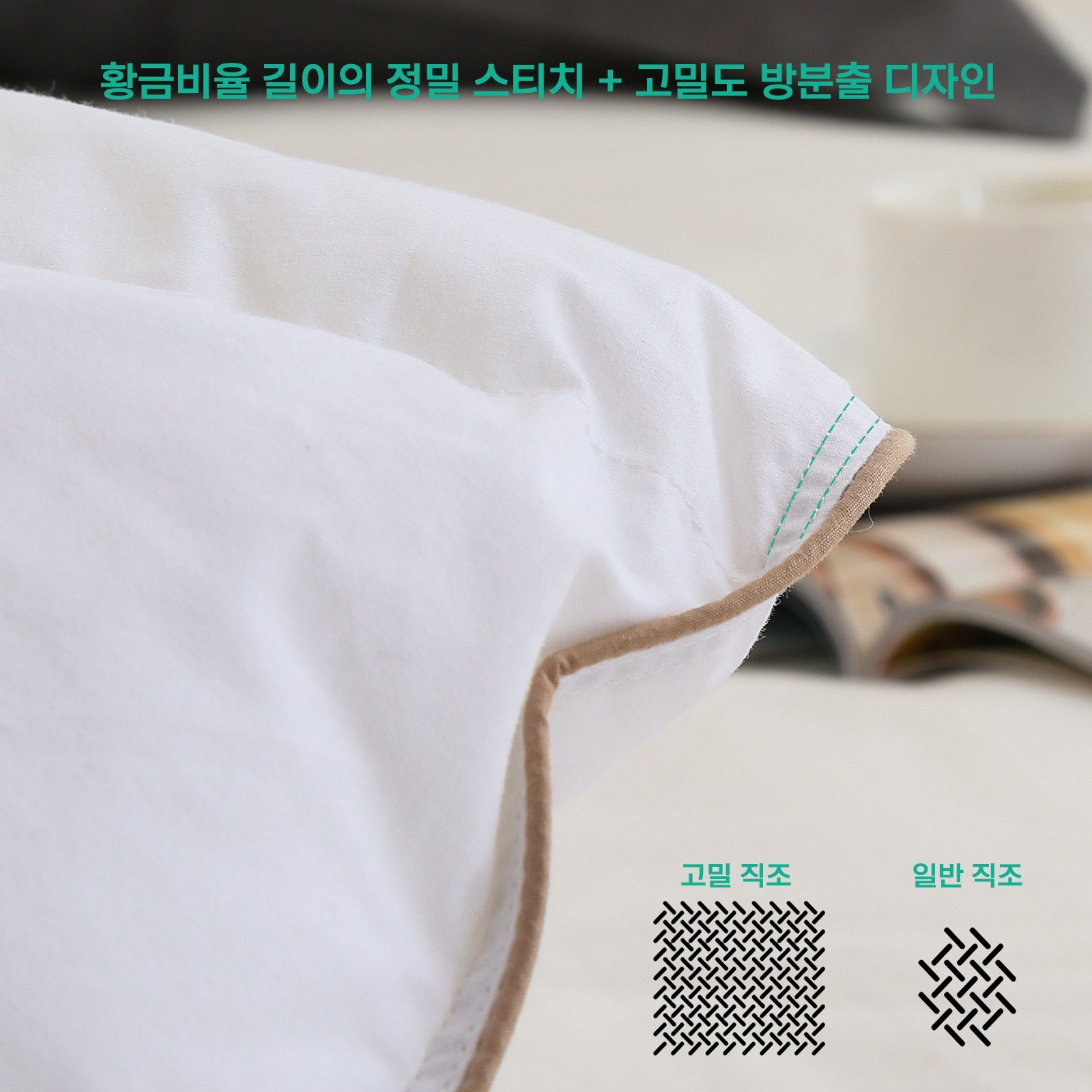 쓰리구스(Three Geese) 두꺼운 겨울 이불 3D 고탑식 거위털 구름 다운 한파 대비 극한보용 고충융량 순면 통기성 피부 친화성, 화이트할인 상세 이미지 2