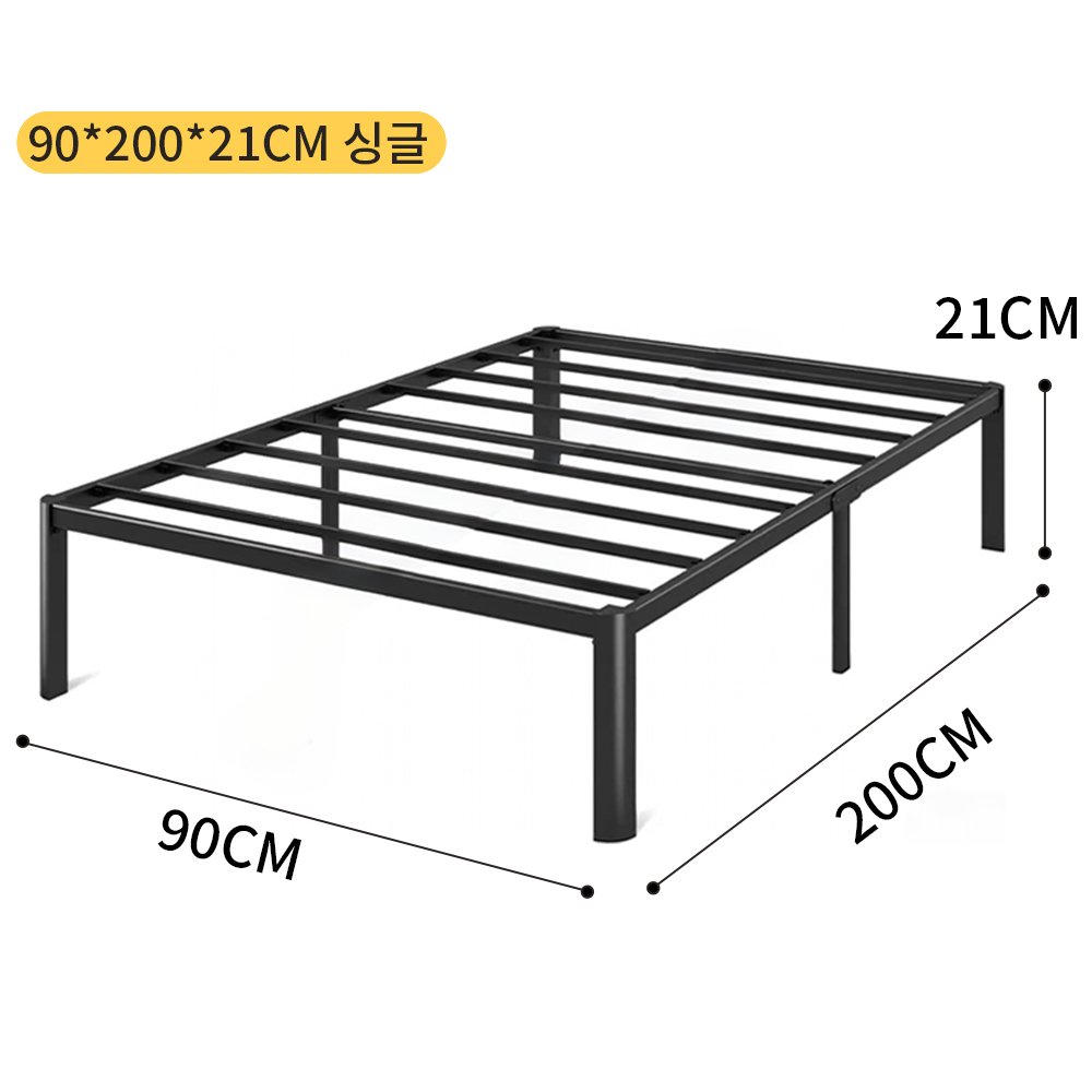 침대 프레임 침대 매트리스 깔판, 블랙할인 상세 이미지 2