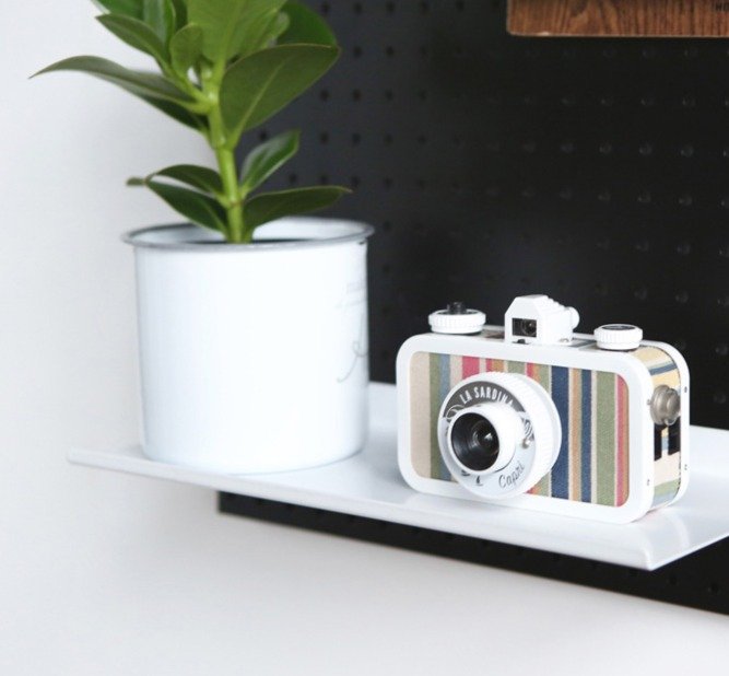 타공판닷컴 와이드선반 후크형 L 40 x 13 cm, 3개, 화이트 상세 이미지 1