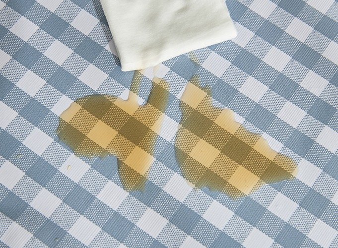리빙공감 체크 모던 방수 식탁 테이블보, 블루, 6인용(220 x 140 cm), 1개 상세 이미지 2