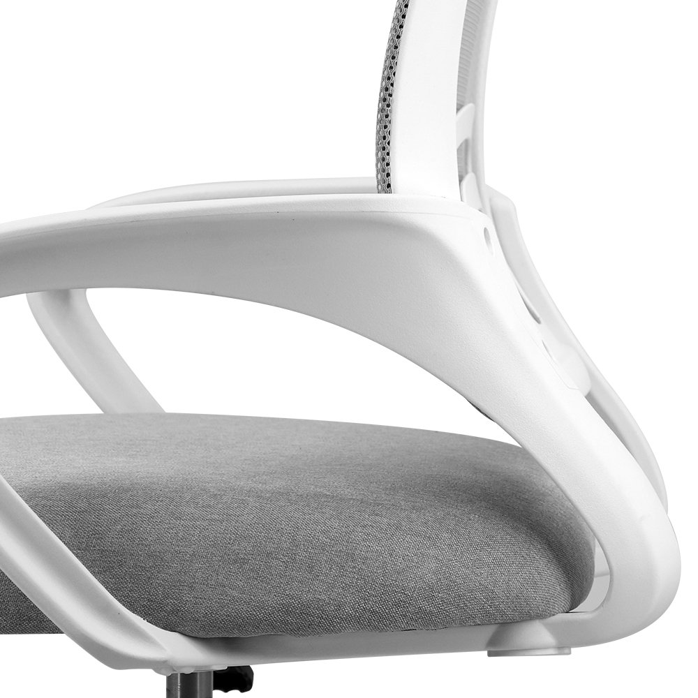 니디스 허리보호 베이직 사계절 사무용 의자 OC-03, 화이트그레이 상세 이미지 1