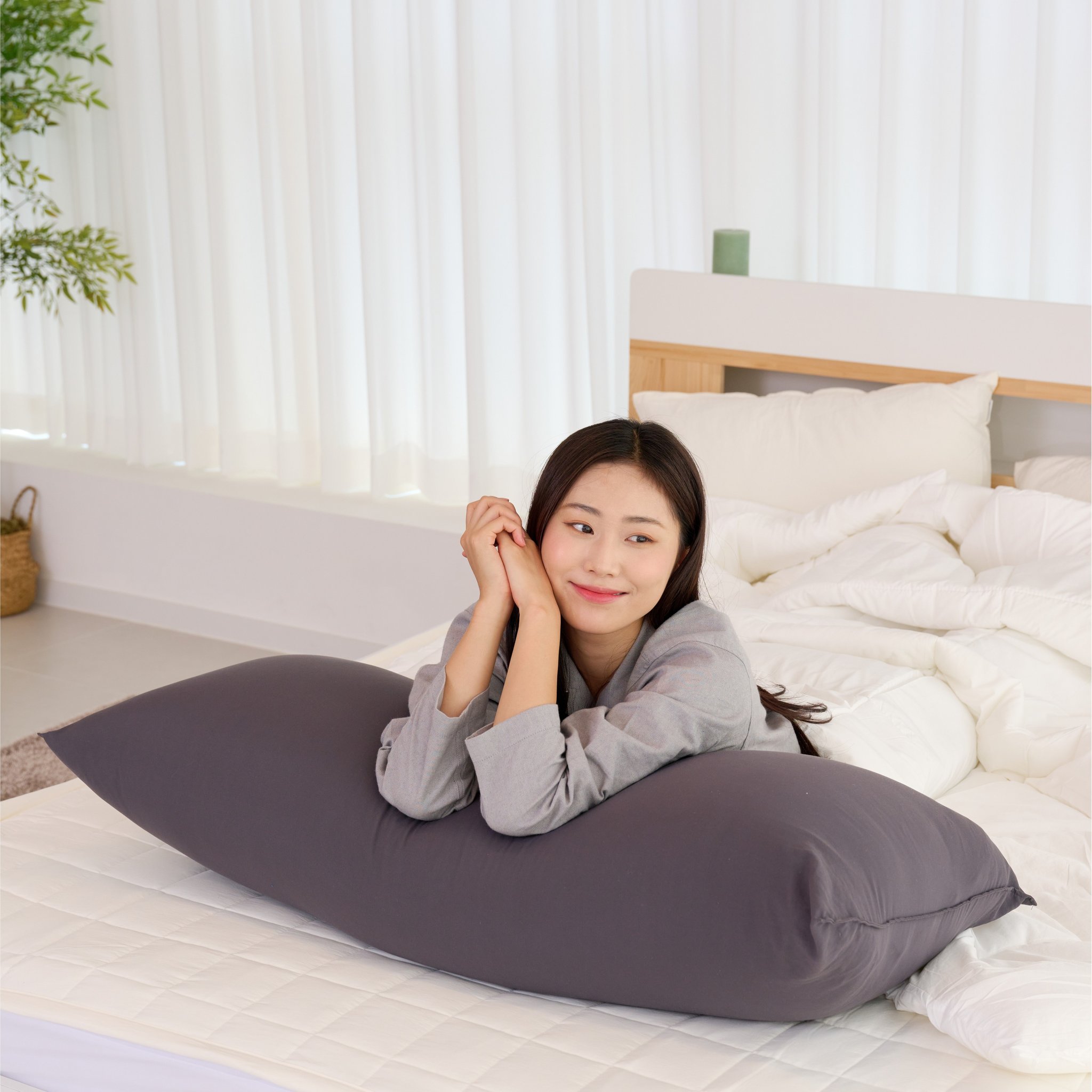 소하임 통세탁 소프트워시 바디필로우, 샌드베이지 상세 이미지 1