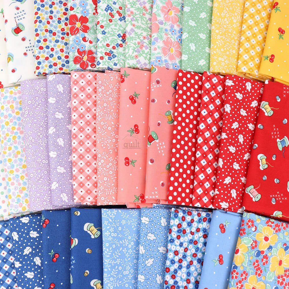 코지퀼트 미국 모다패브릭 앤틱 리바이벌 30수 원단 70종 세트(6.25/12.5 cm), 1개 상세 이미지 2