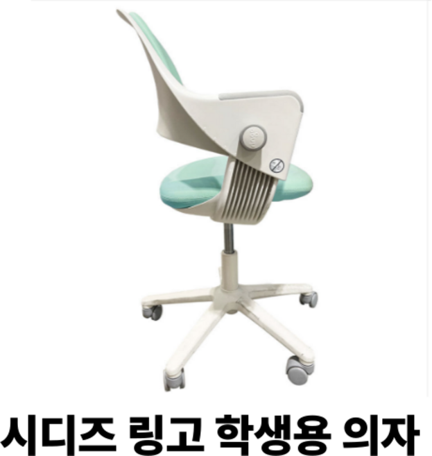 시디즈 링고 학생용 의자 어린이 초등학생 서울대 고정형 발받침 SIDIZ, 라이트그린