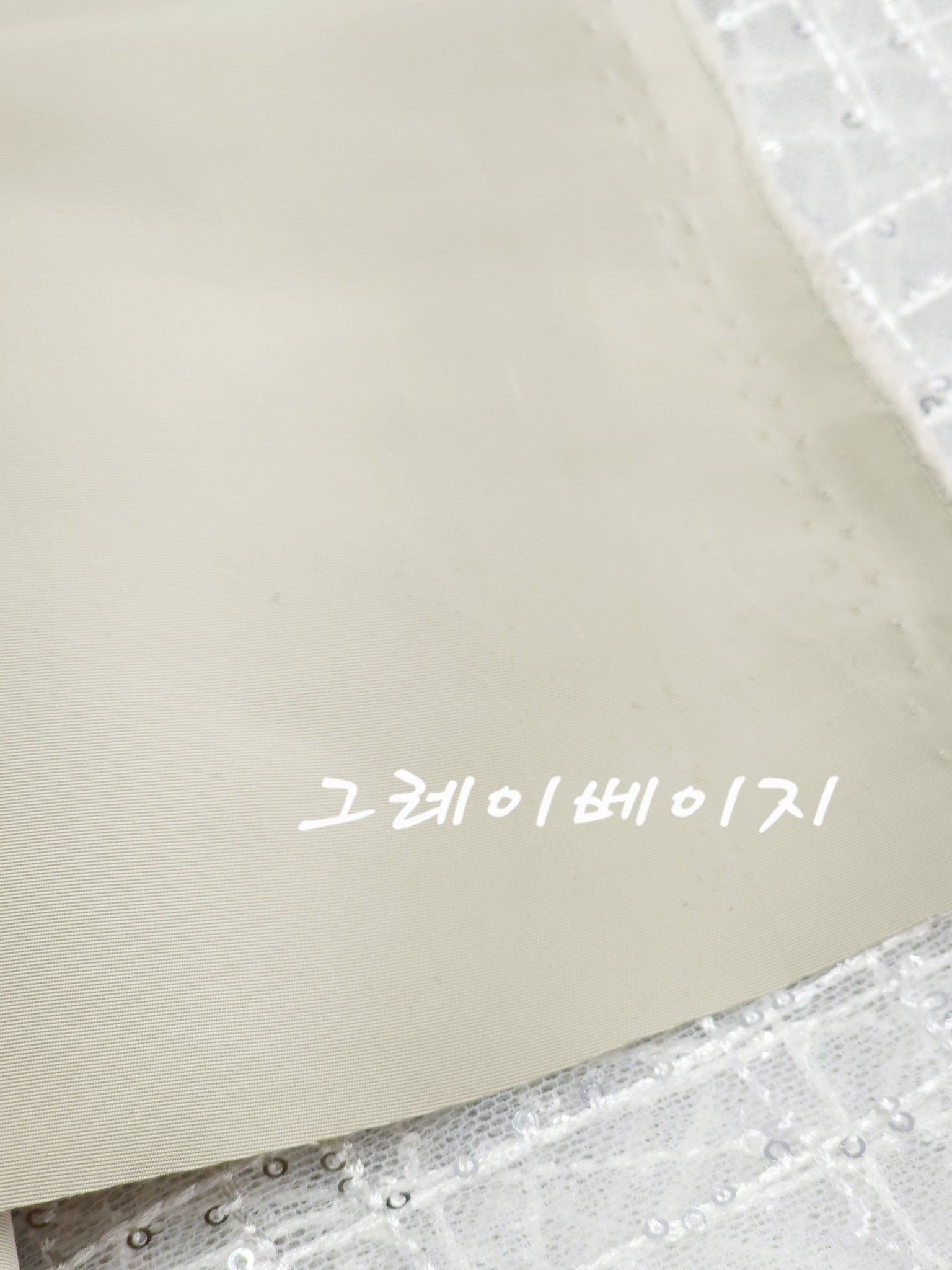 폴리아미드 코트 의류원단 아노락 트렌치 아로마3종 수입원단, 블랙, 1개 상세 이미지 1