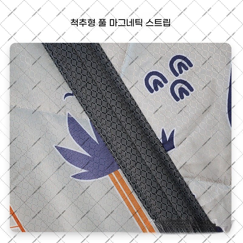 heitu-72 두꺼운 창문 면 커튼 전체 자석 스트립 겨울 방풍 보온 가정용 칸막이 신기한 제품, 95*200, 그레이 상세 이미지 1