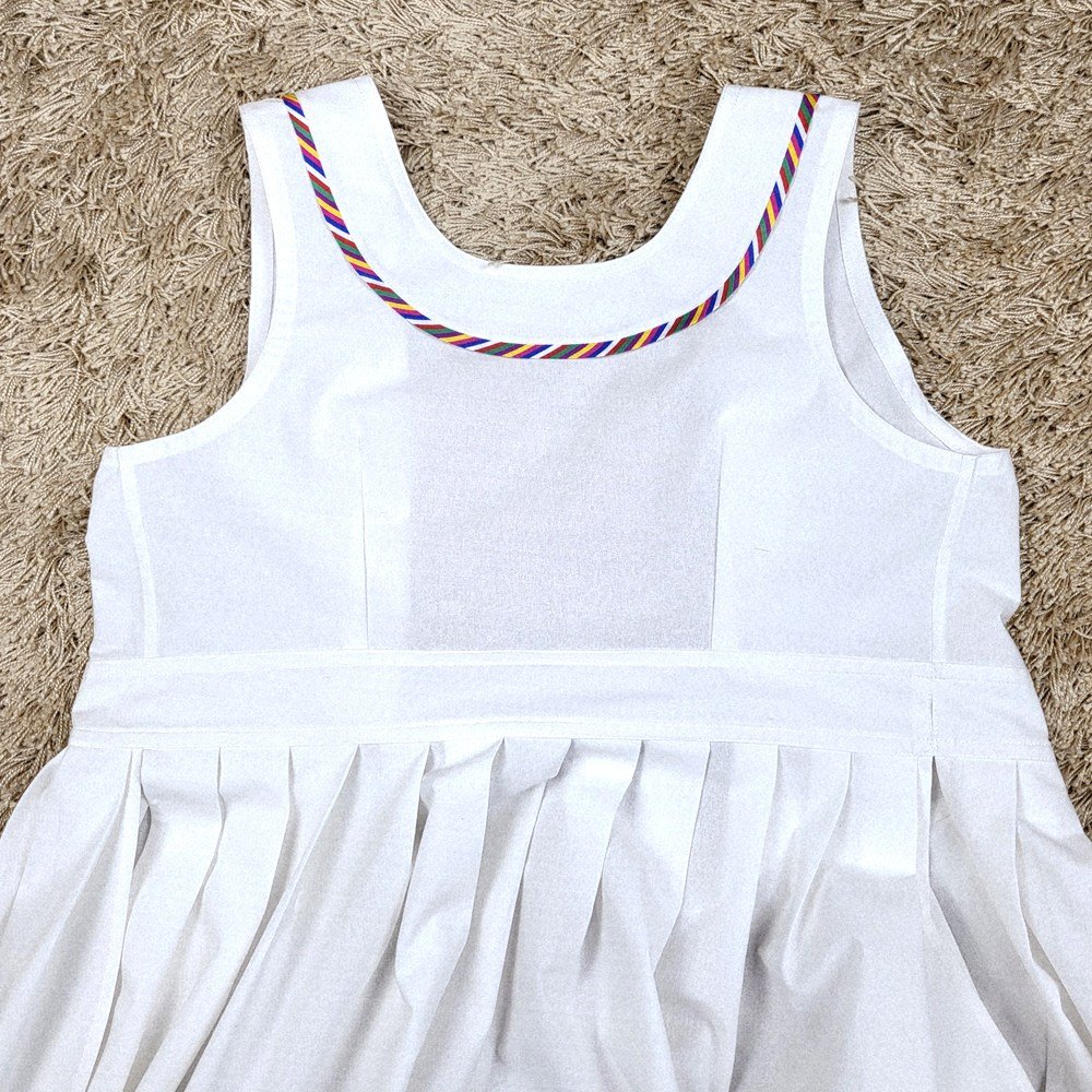 색동 장금이 앞치마 홈웨어 20수 면 수랏간 요리복, 1개 상세 이미지 2