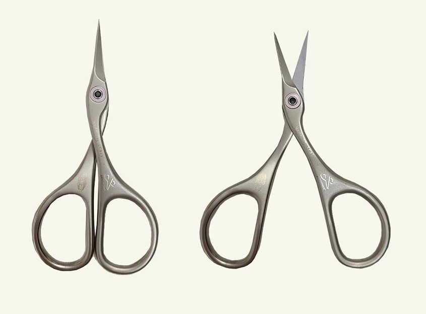 프리맥스 리카모 링락 커브 자수 가위 9.5cm T1911334MJC, 1개 상세 이미지 2