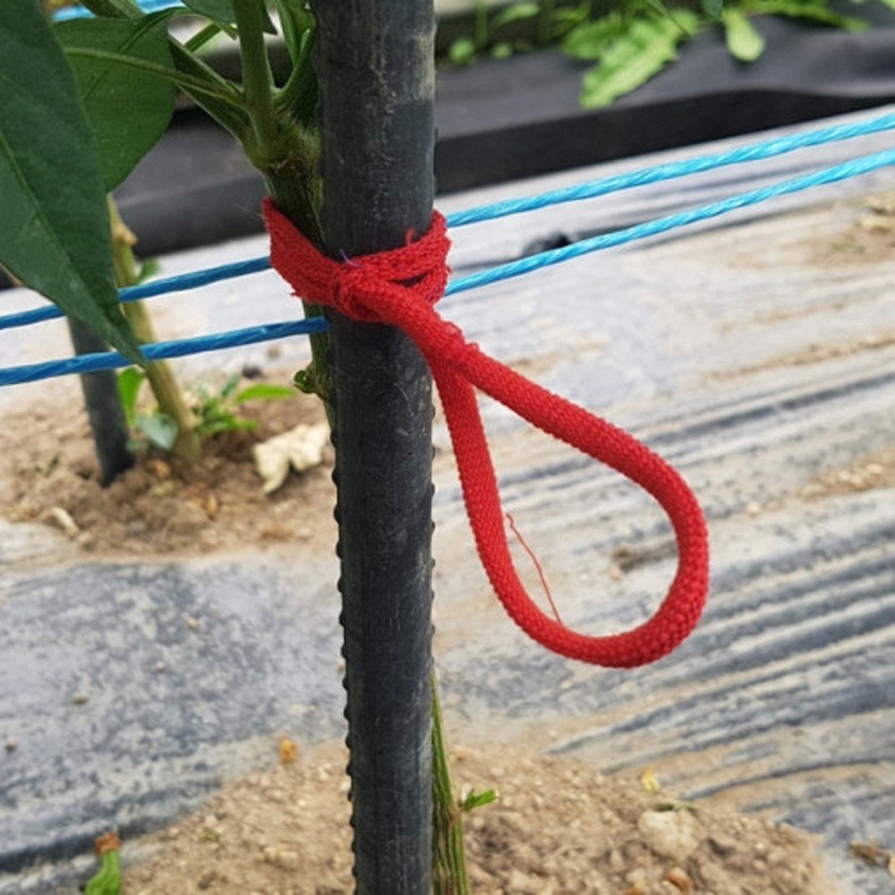 농사용 원예용 고추결속기 6kg 실밥먼지제거 고추끈 양말끈 양말목, 농사용 양말목 6KG(색상랜덤) 실밥먼지제거, 랜덤 발송, 1개 상세 이미지 2