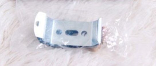 끌래망스 롤스크린 스넵 브라켓 4.5 x 2 cm, 메탈실버, 3개 상세 이미지 2