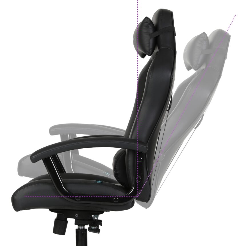 린백 게이밍 의자 LB51G, 블랙에디션 상세 이미지 2